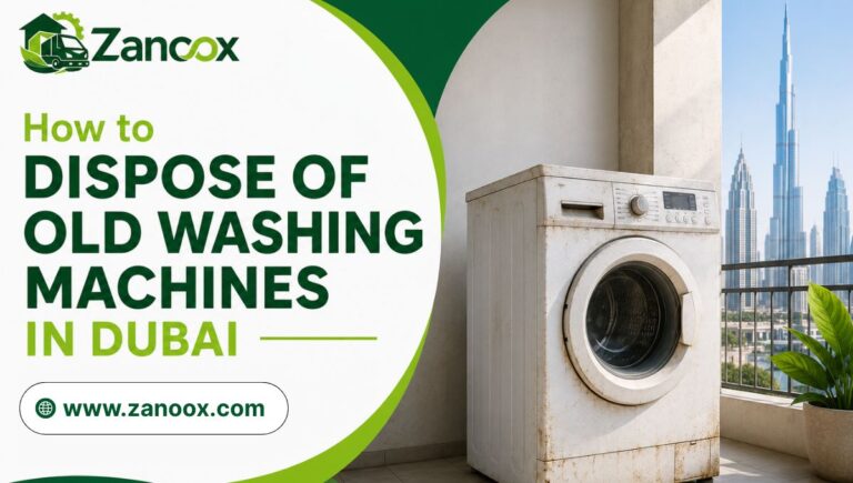 How to Dispose of Old Washing Machines in Dubai
