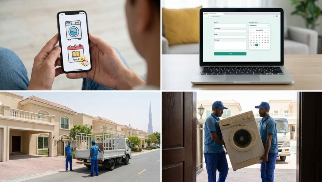 How To Dispose Of Old AC Units in Dubai 4 How to Book Old Appliance Removal Service in Dubai: