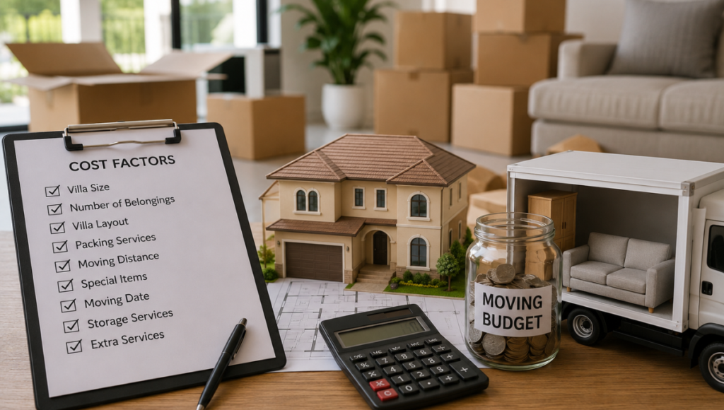 Villa Movers and Packers in Dubai 6 Factors That Affect Villa Moving Costs in Dubai