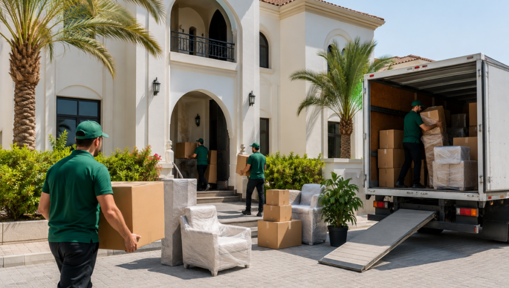Villa Movers and Packers in Dubai 5 Villa Moving Process in Dubai